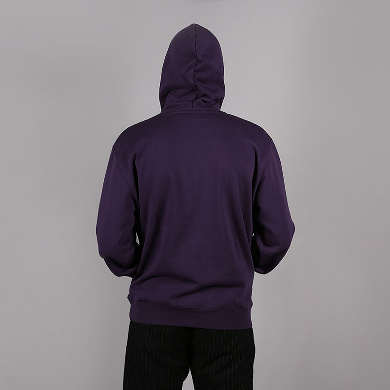 мужская фиолетовая толстовка Carhartt WIP Hooded Wip Division Sweat I025482-lakers - цена, описание, фото 3